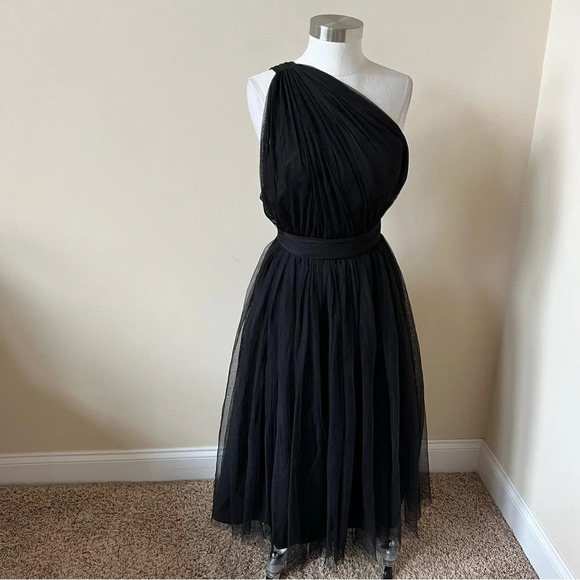 ASOS one shoulder tulle dress 17889 - Picture 2 of 10